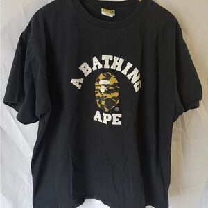 A Bathing Ape Black T-Shirt